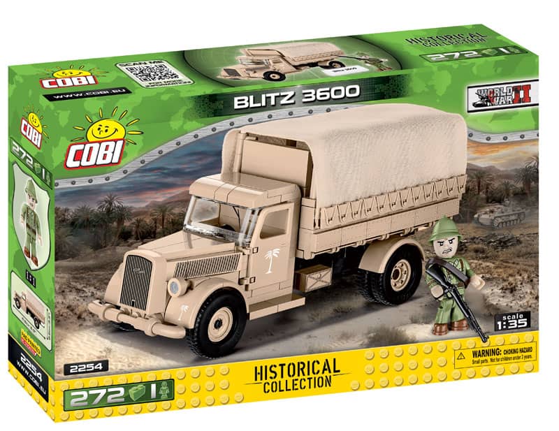 COBI Opel Blitz 3600DAK German Truck - 272 pieces (World War II
