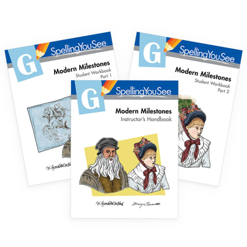 Spelling You See Level G: Modern Milestones Set (Revised Edition)