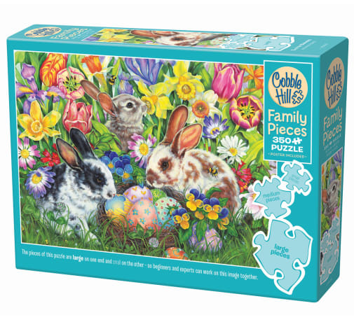Cobble Hill Easter Bunnies Puzzle (350 piece)