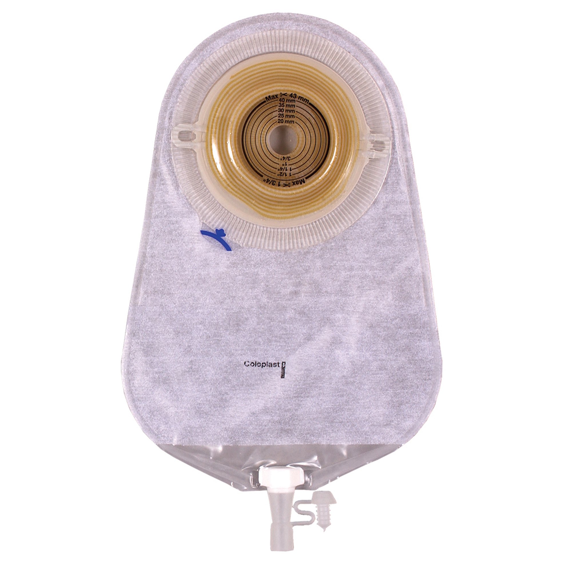 Assura Deep Convex 1-Piece Transparent Urostomy Pouch, 15  33mm Stomas MK 550831