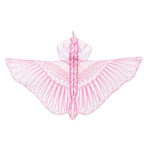 Hooded Unicorn Wings - Pink