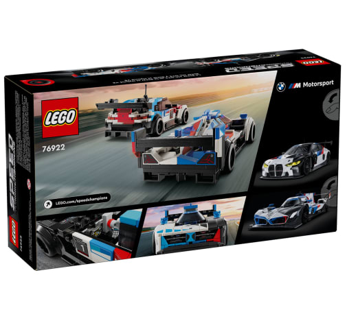 LEGO Speed Champions BMW M4 GT3 BMW M Hybrid V8 Race Cars (76922)
