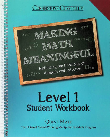 Making Math Meaningful 1 Student Workbook (Revised Edition)
