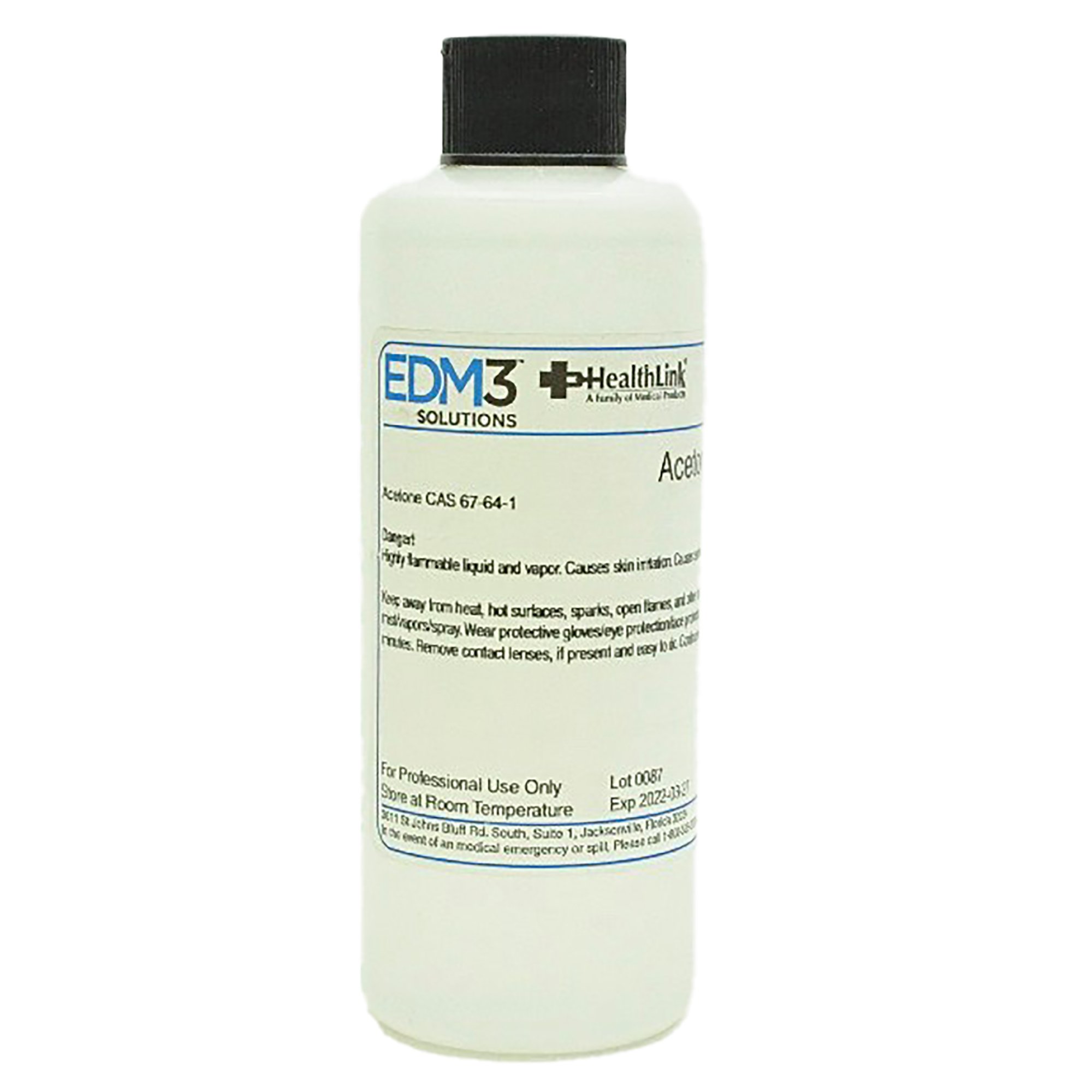 EDM 3 Acetone, 4-ounce bottle MK 447621