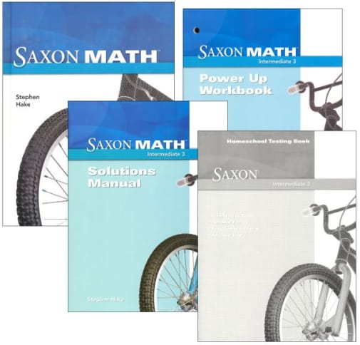 Saxon Math Intermediate 3 Comp Homeschool Kit