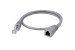 RJ45 Male to RJ45 Female Cat6 Plenum Cable, STM to Avtec Elite 5513 Labeled, Gray, 4in