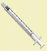 BD Tuberculin Syringe, Luer Slip Tip without Safety, 1 mL MK 741114