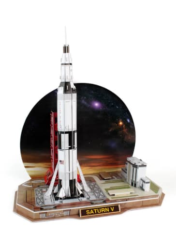 Saturn V Rocket 3-D Puzzle