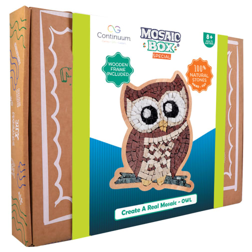 Mosaic Box Craft Kit - Owl