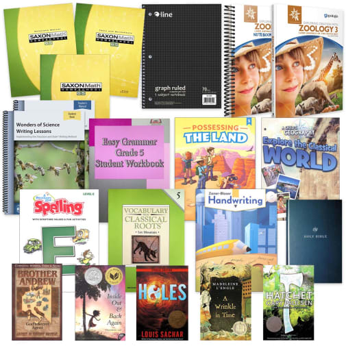 Generations Homeschool Grade 5 Curriculum Package
