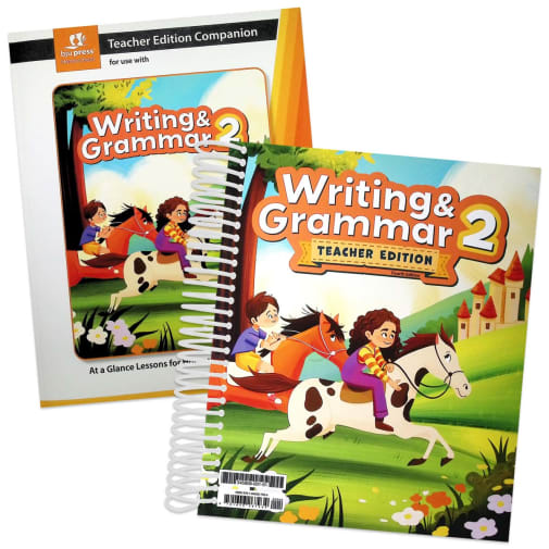 BJU Press English 2 Teacher Edition & Teacher Edition Companion 4th Edition