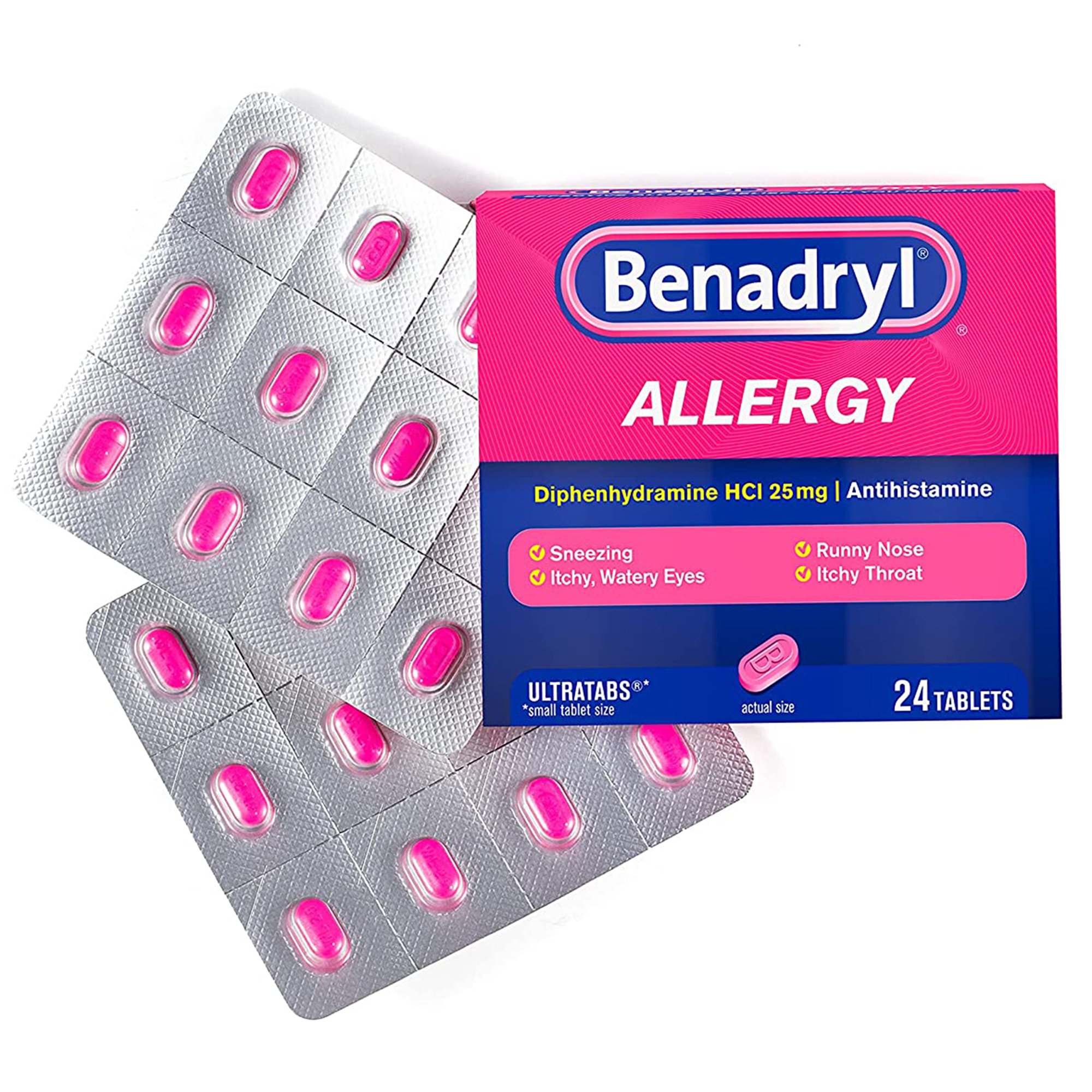 Benadryl Allergy Ultratabs MK 783320