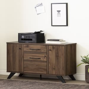 Helsy - 2-Drawer Credenza with Doors Helsy - 2-Drawer Credenza with Doors