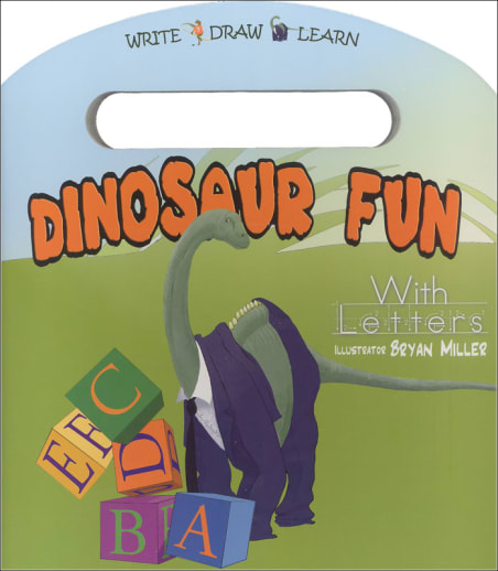 Dinosaur Fun With Letters Board Book