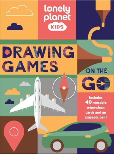 Lonely Planet Kids Drawing Games on the Go Cards