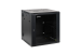 12U 19in Wall-Mount Cabinet Rear Hinged Swing-Out, Glass Door 21.7in Depth Pre-Assembled