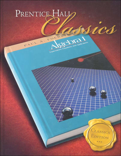 Algebra I - Student Edition