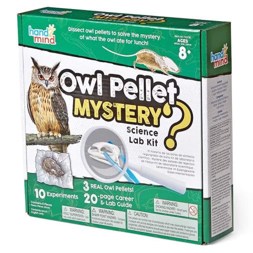 Owl Pellet Mystery Science Lab Kit