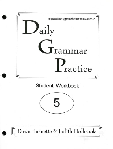 Daily Grammar Practice Student Workbook Grade 5