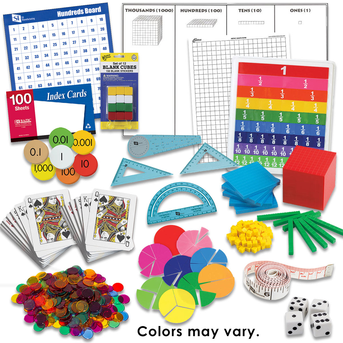 Primary Math Standards Edition Level 5 Manipulatives Package