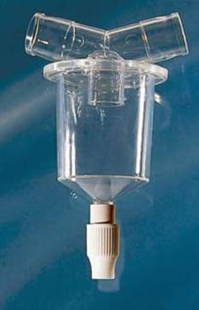 AirLife Inline Water Trap w/ Twist Valve MK 195246