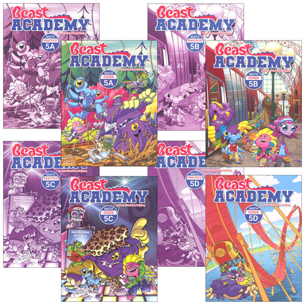 Beast Academy Level 5 Curriculum Package