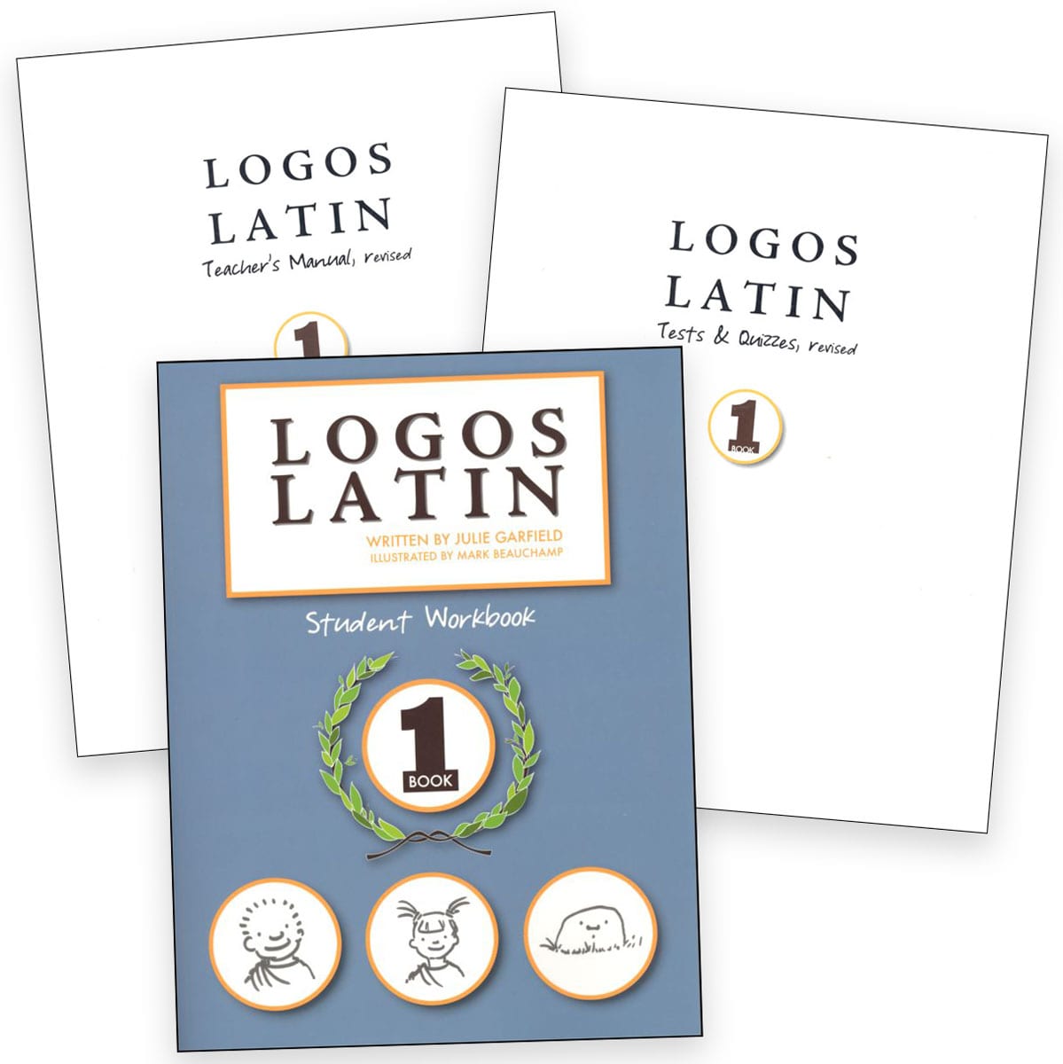Logos Latin 1 Book Set (Wrkbk, TM, Test/Qz)