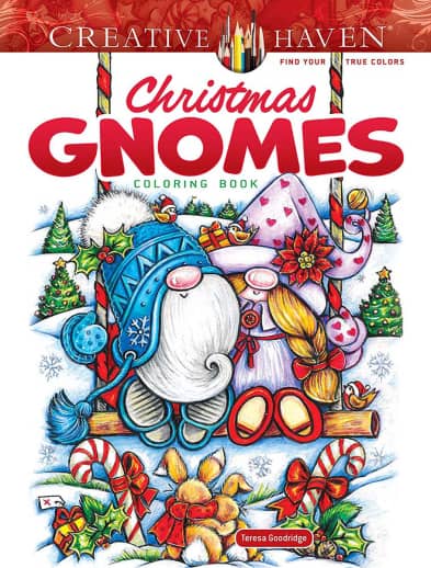 Christmas Gnomes Coloring Book (Creative Haven)