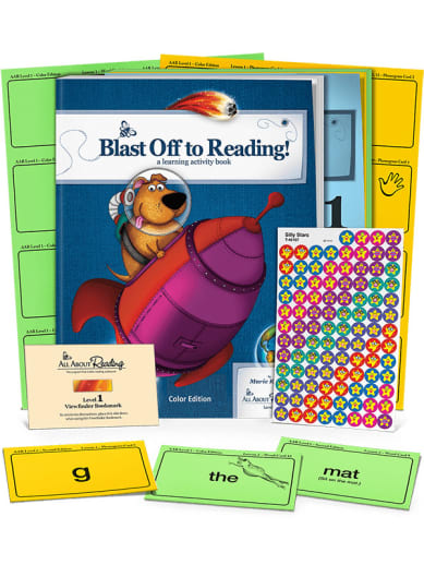 All About Reading Level 1 Student Packet Color Edition