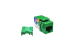 Cat5e RJ45 110 Type Keystone Jack, Green