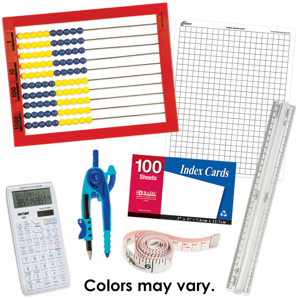 Principles of Mathematics 1 Manipulative Set