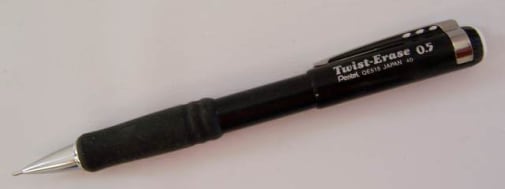 Twist-Erase III 0.5 Pencil - Black