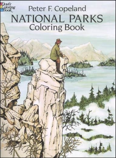 National Parks Coloring Book