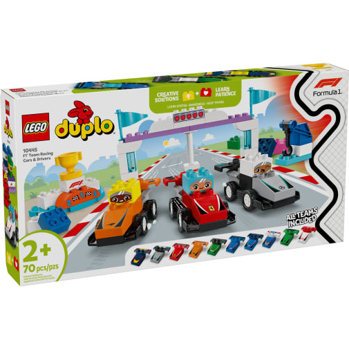 LEGO DUPLO Formula 1 Race Cars & Drivers (10445)