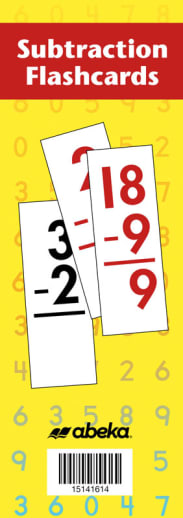 Abeka Subtraction Flashcards