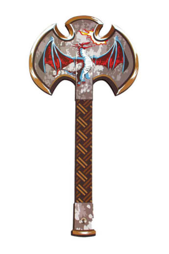 Little Adventures Dragon Slayer Foam Axe Dress Up Accessory