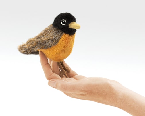 Mini Robin Finger Puppet