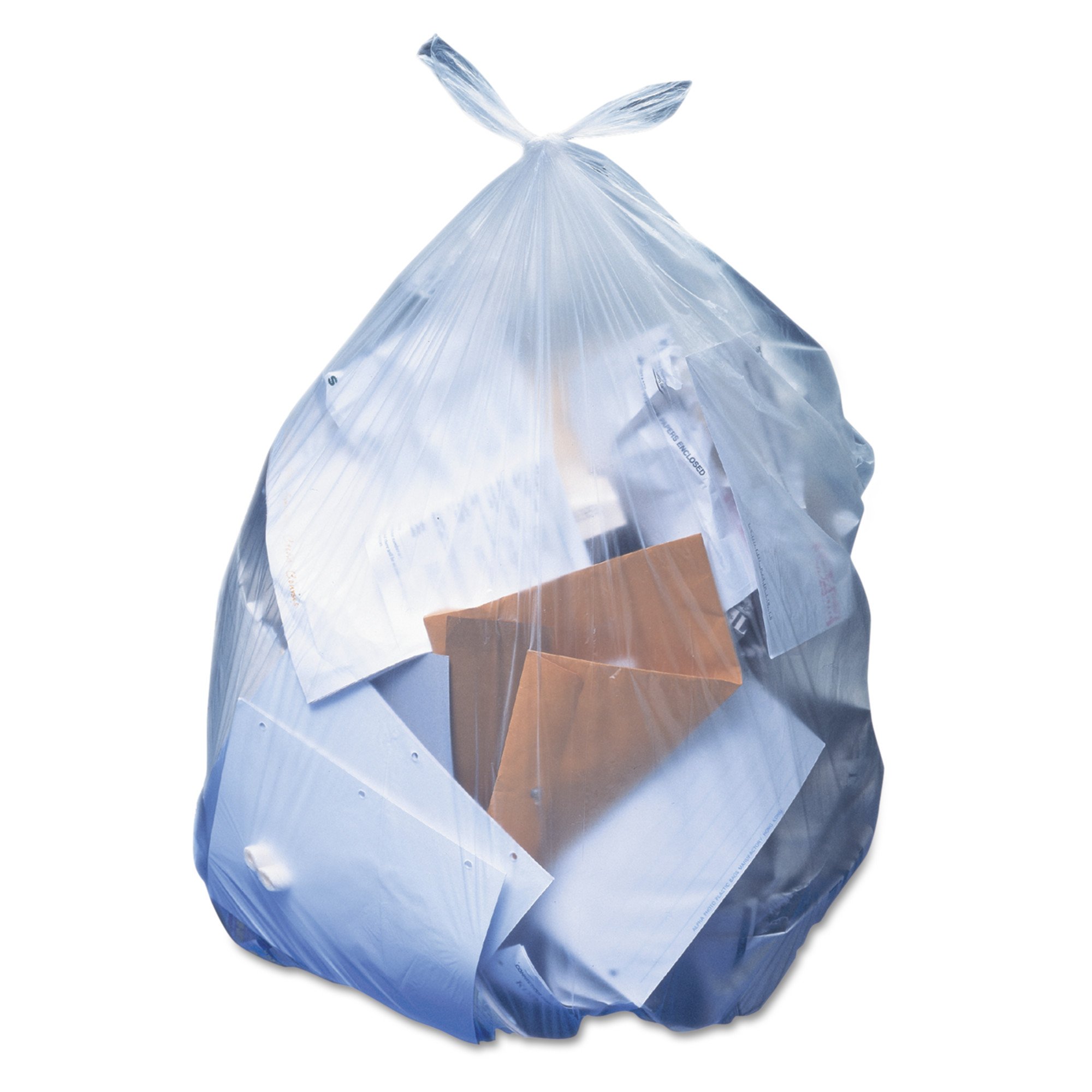 Heritage Super Heavy Trash Bag, Clear, 60-gallon Capacity MK 281126
