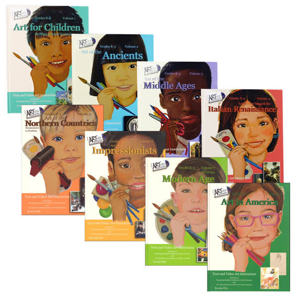 ARTistic Pursuits K-3 Complete Set Volumes 1-8