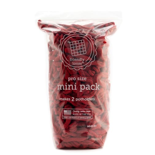 Mini Pack by Friendly Loom - Red (PRO Size)