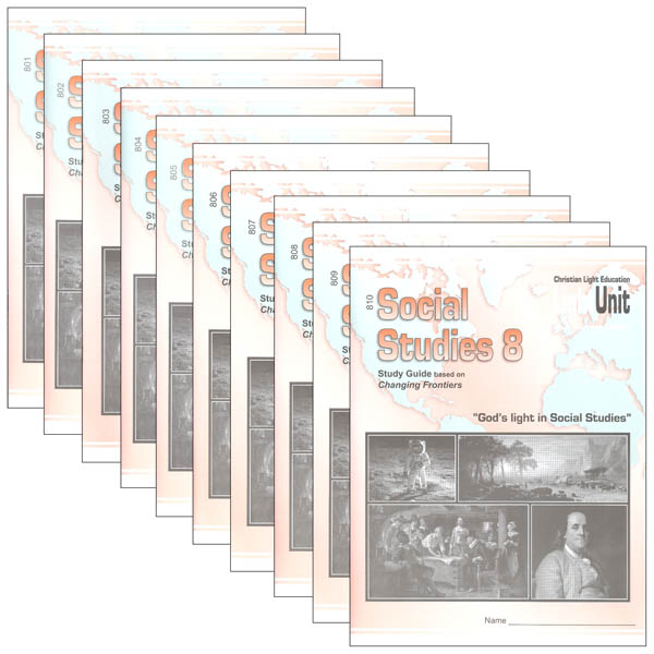 Social Studies 801-810 LightUnit Set Sunrise Edition