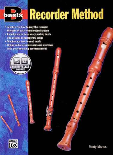 Basix Recorder Method Book with Online Audio Access