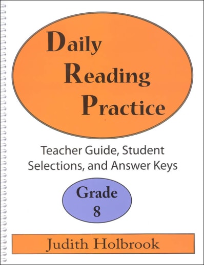 Daily Reading Practice Teacher Guide Grade 8