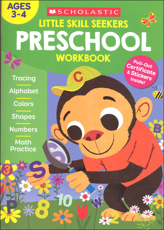 Preschool workbook - 洋書