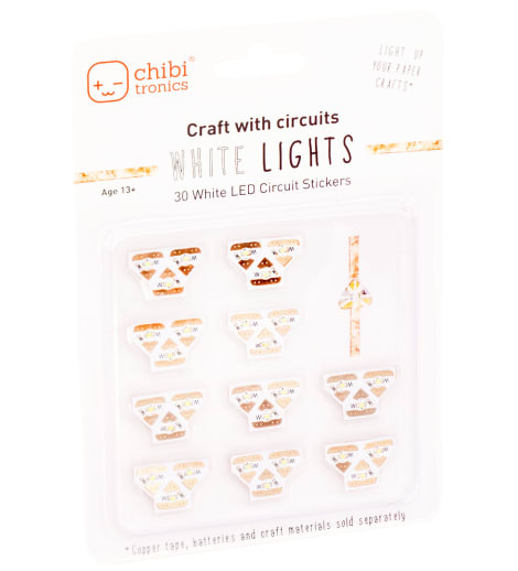 Circuit Stickers White LED Mega Pack (Add-On)