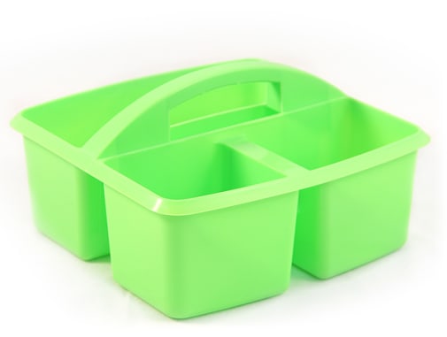 Small Utility Caddy - Opaque Lime