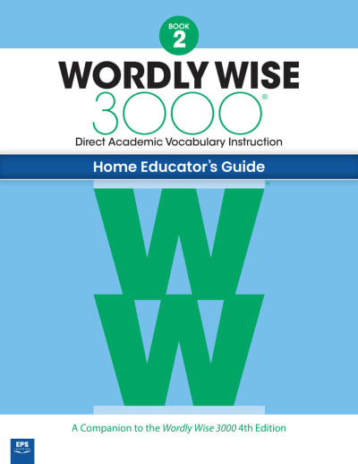 Wordly Wise 3000 Home Educator Guide Book 2 (4th Edition)