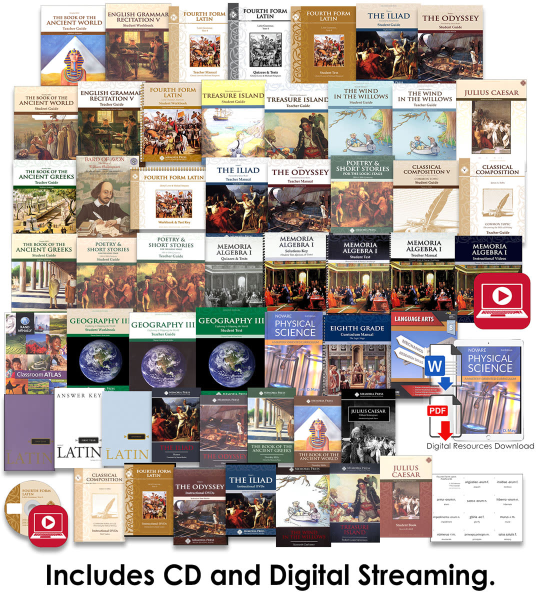 Memoria Press Curriculum 8th Grade Package