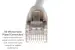 Cat5e Shielded Ethernet Patch Cable, Half-moon Boot, 1ft, Gray