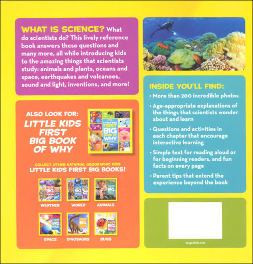 National Geographic Little Kids First Big Book of Science